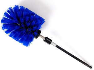 Diamond Shine 3.5" Corner Brush With 6" Extended Reach Attachment - Powerful Cleaning for Corners and Odd-Shaped Areas