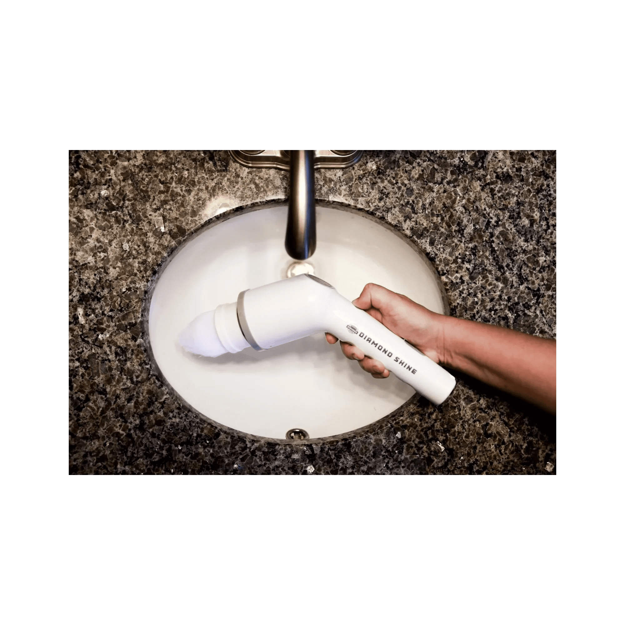 Diamond Shine #1 7-in-1 Rechargeable Electric Power Scrubber – Cordless Spin Scrubber