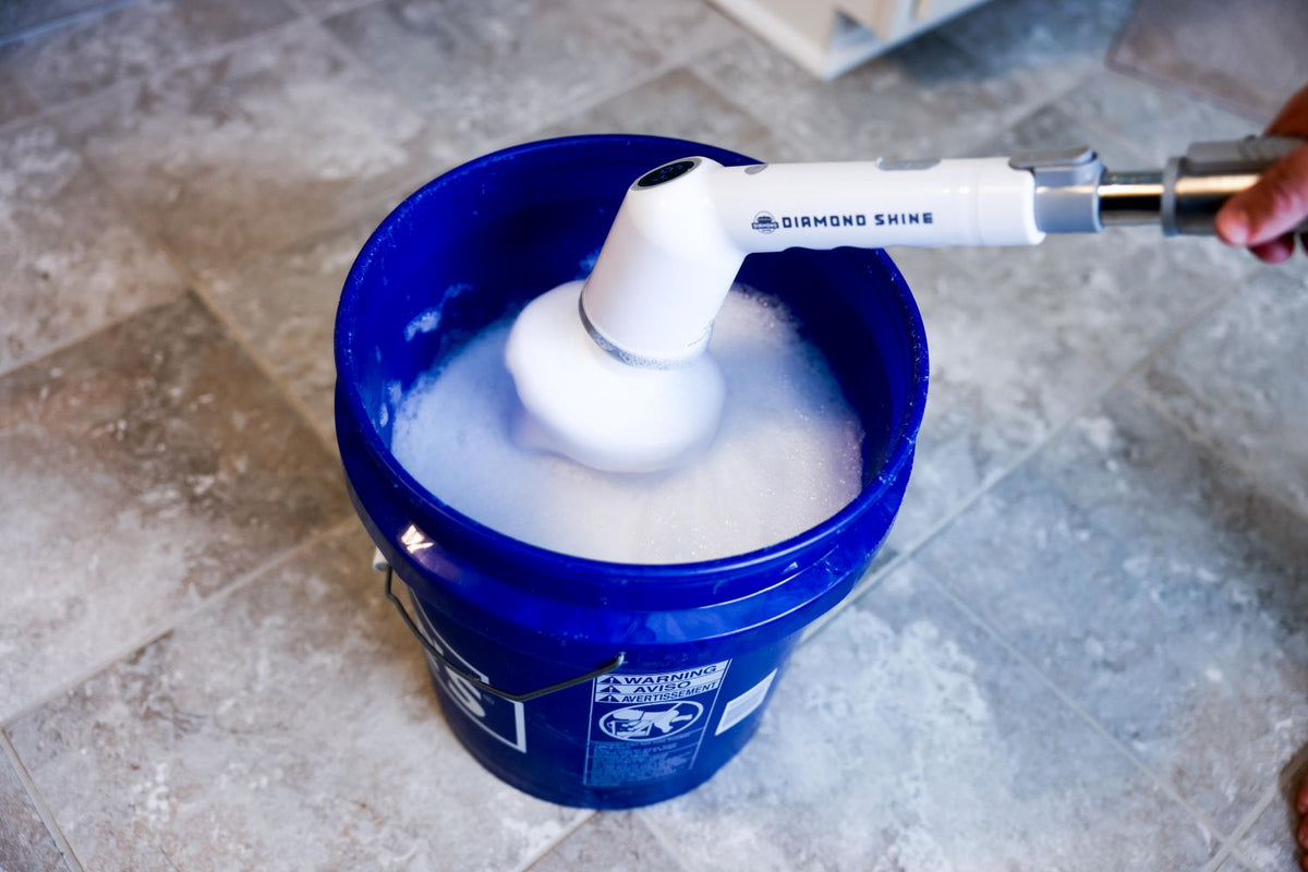 Diamond Shine #1 7-in-1 Rechargeable Electric Power Scrubber – Cordless Spin Scrubber