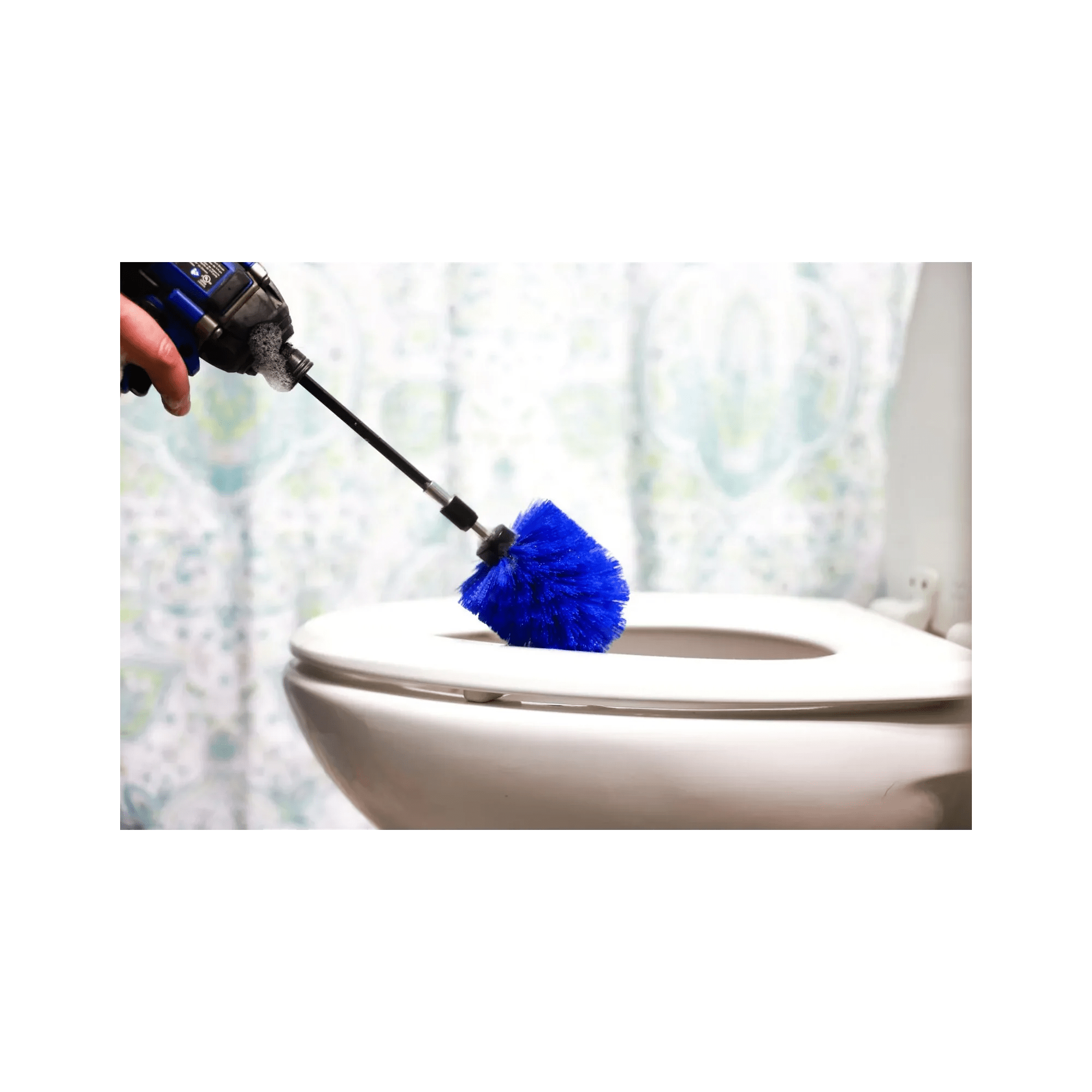 Diamond Shine Drill Brush Set – 3-Pack Medium Bristle Power Scrubber Attachments for All-Purpose Cleaning