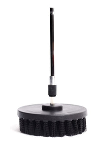 Diamond Shine 5" Drill Brush Set With 6" Extension - Hard Bristle for Powerful Cleaning - Transform Your Drill into an Efficient Cleaning Tool