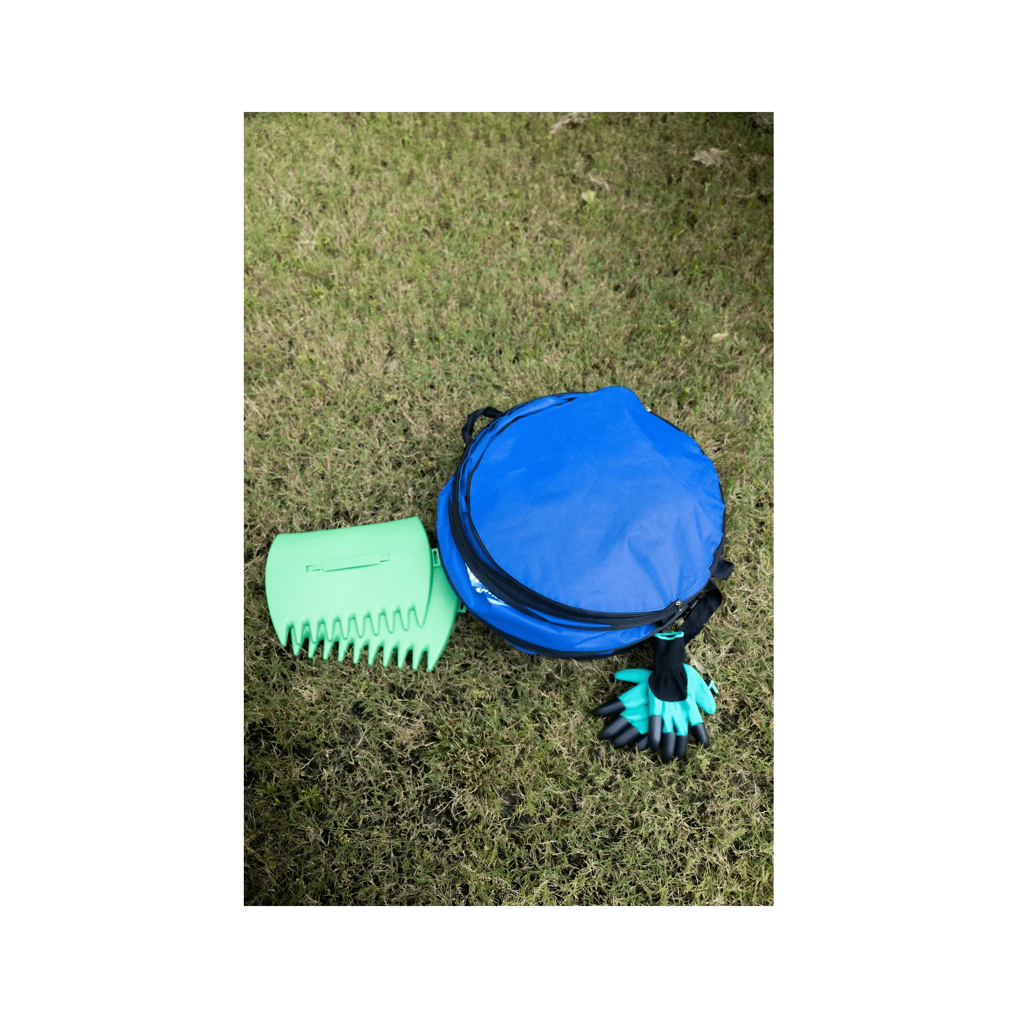 Diamond Shine 47-Gallon Collapsible Garden Bag – Heavy-Duty Reusable Yard Waste Container