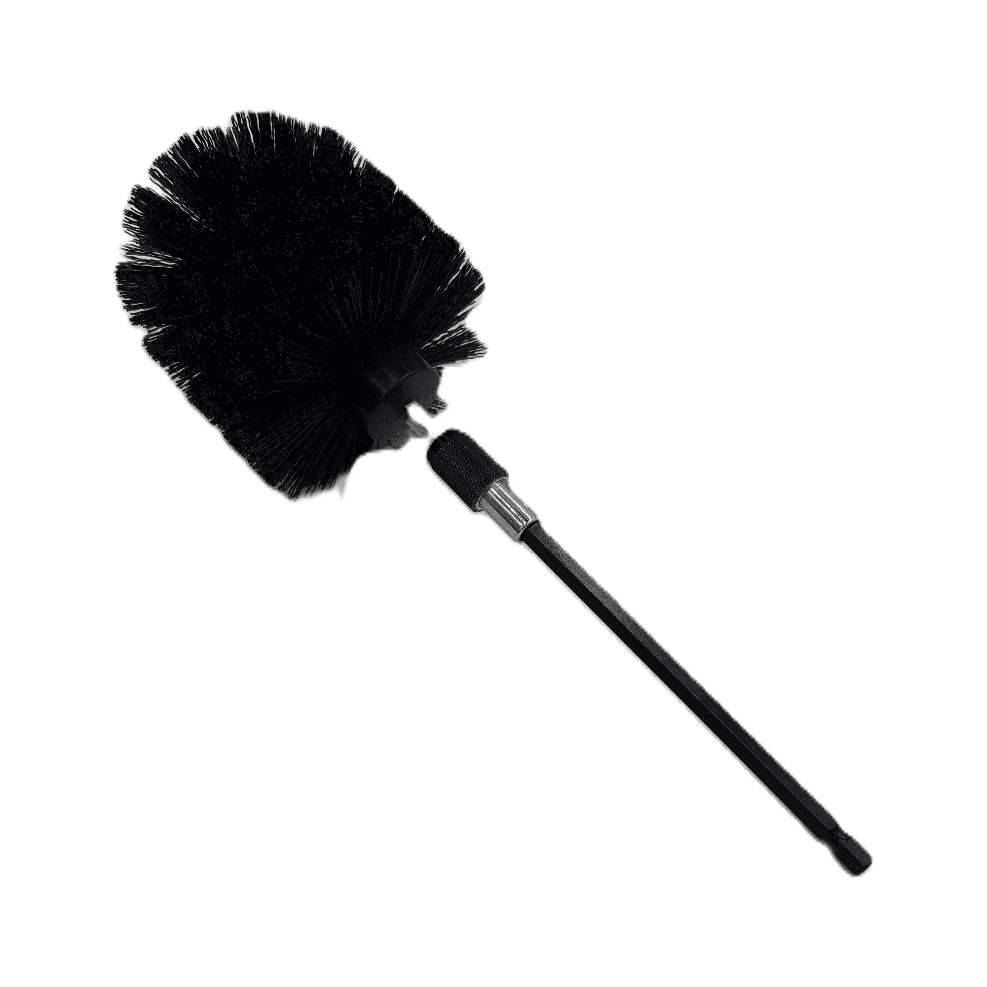 Diamond Shine 5-Piece Drill Brush Cleaning Set β Hard Bristles β Power Scrubber Attachments for Grout, Tile, Brick, Concrete, Sinks & More β Fits All Drills β Includes Extension Rod