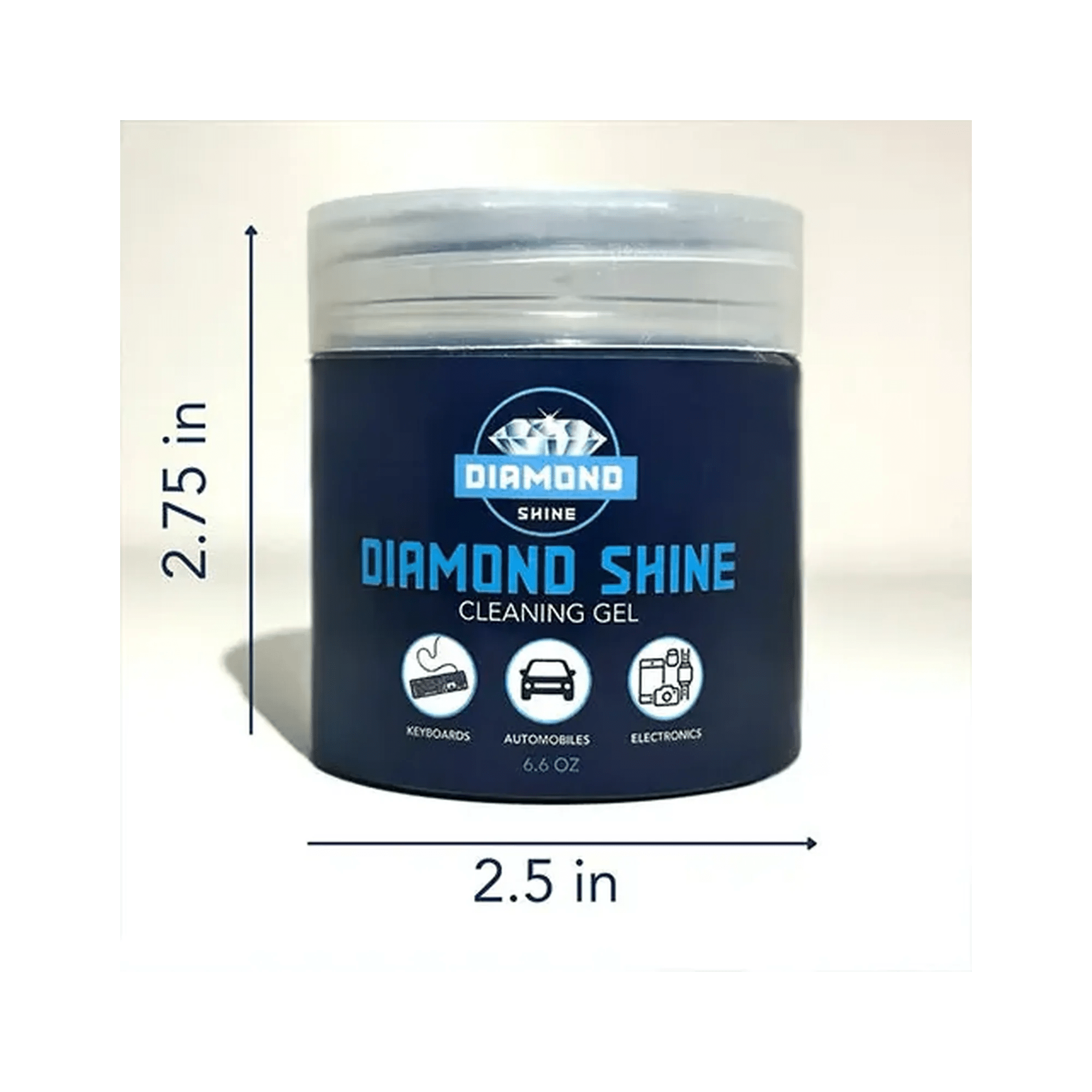 Diamond Shine Cleaning Gel - Car Detailing, Keyboard Cleaning