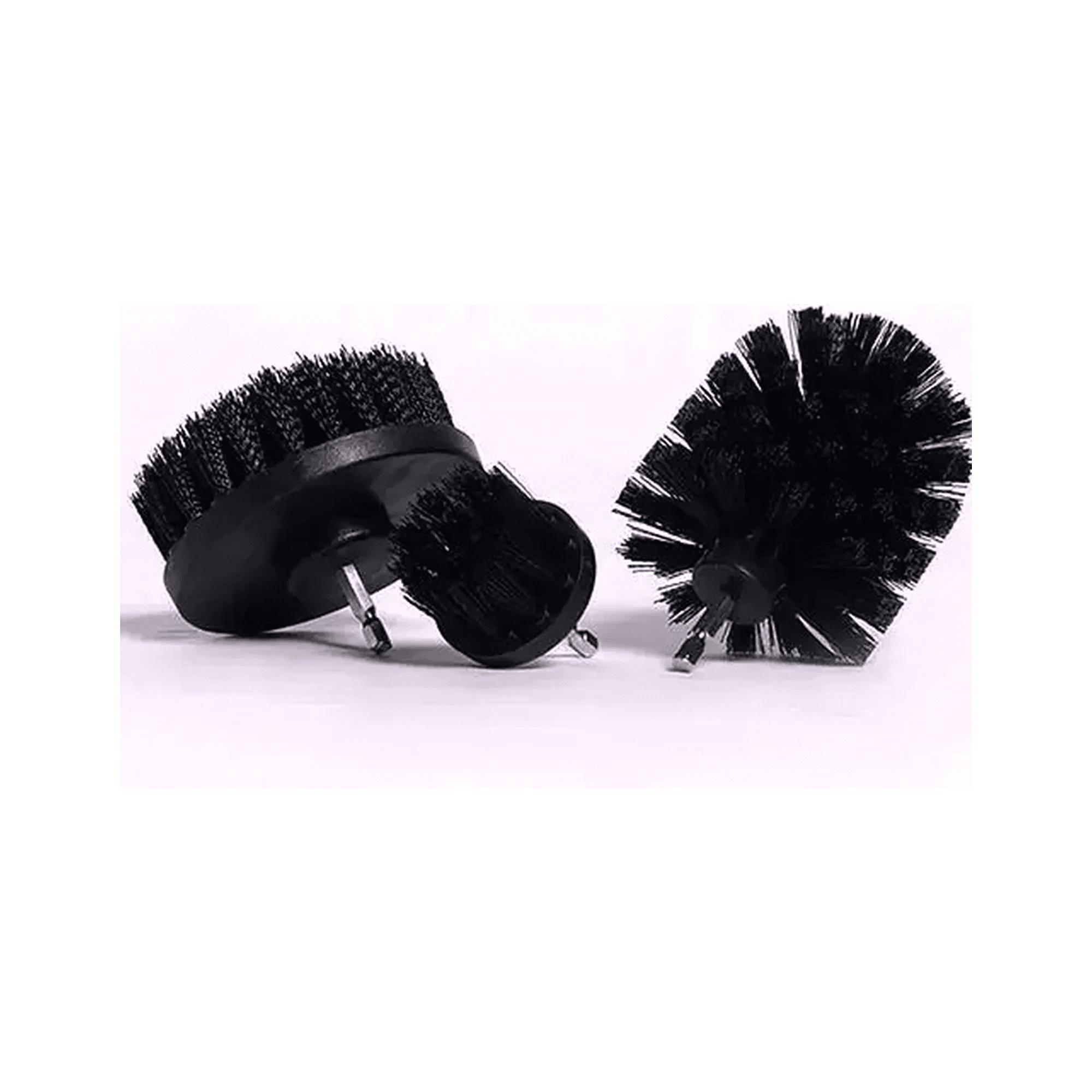 Diamond Shine Drill Brush Set – 3-Pack Hard Bristle Power Scrubber Attachments for Cleaning