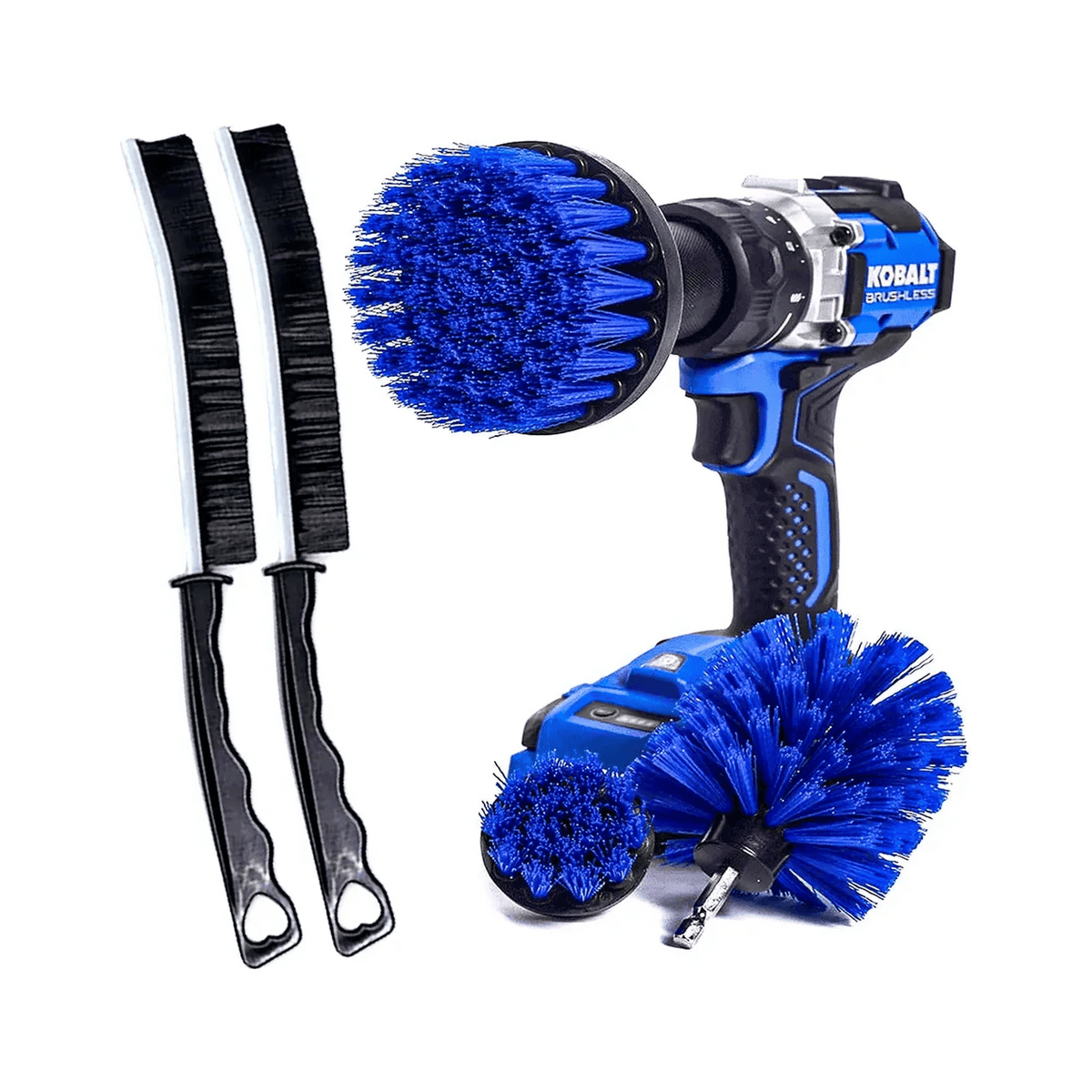 Diamond Shine 5-Piece Ultimate Tile Grout Scrubbing Brush Set