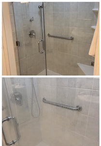 shower door hard water stain remover