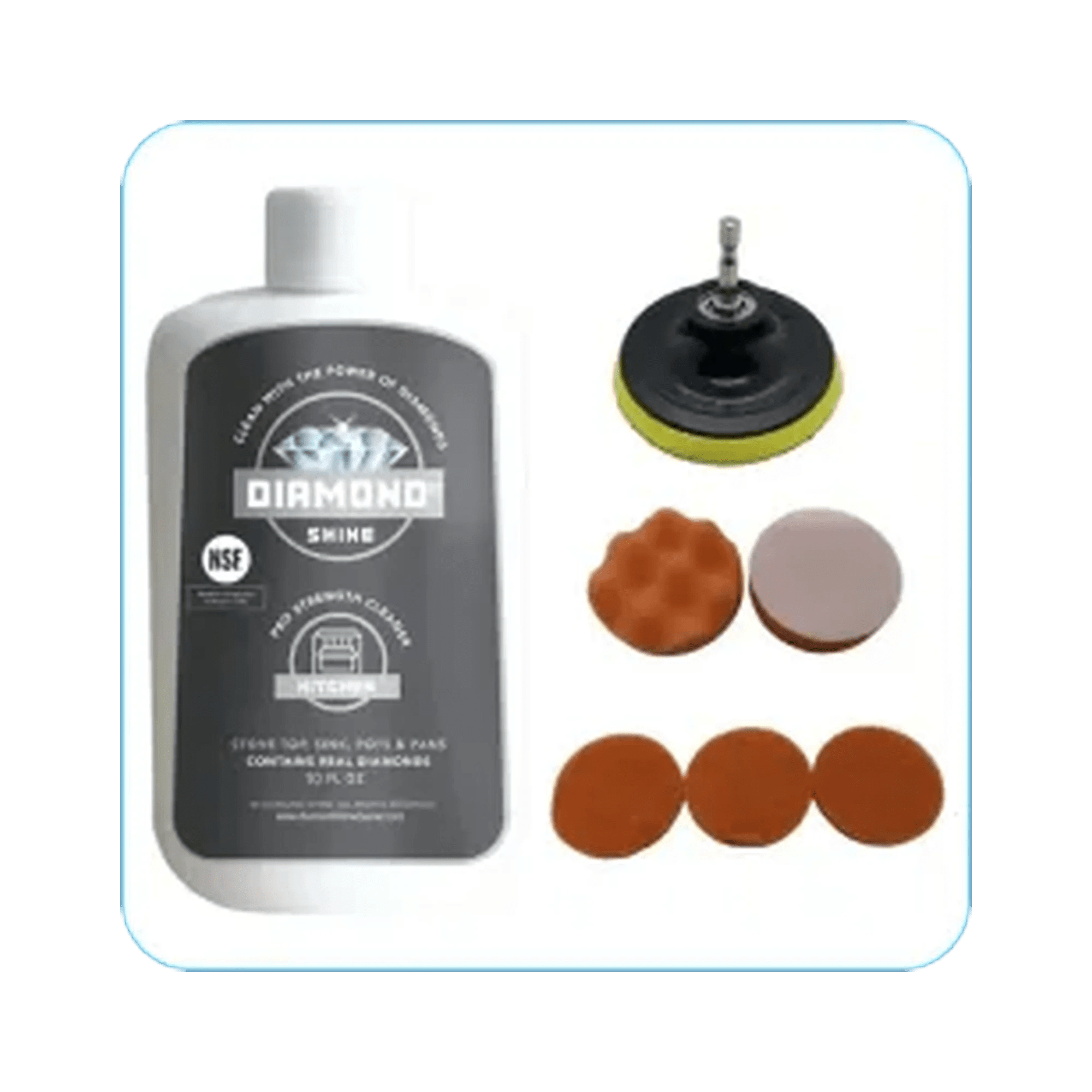 Ultimate Cooktop Cleaner & 7-Piece Drill Scrubber Set