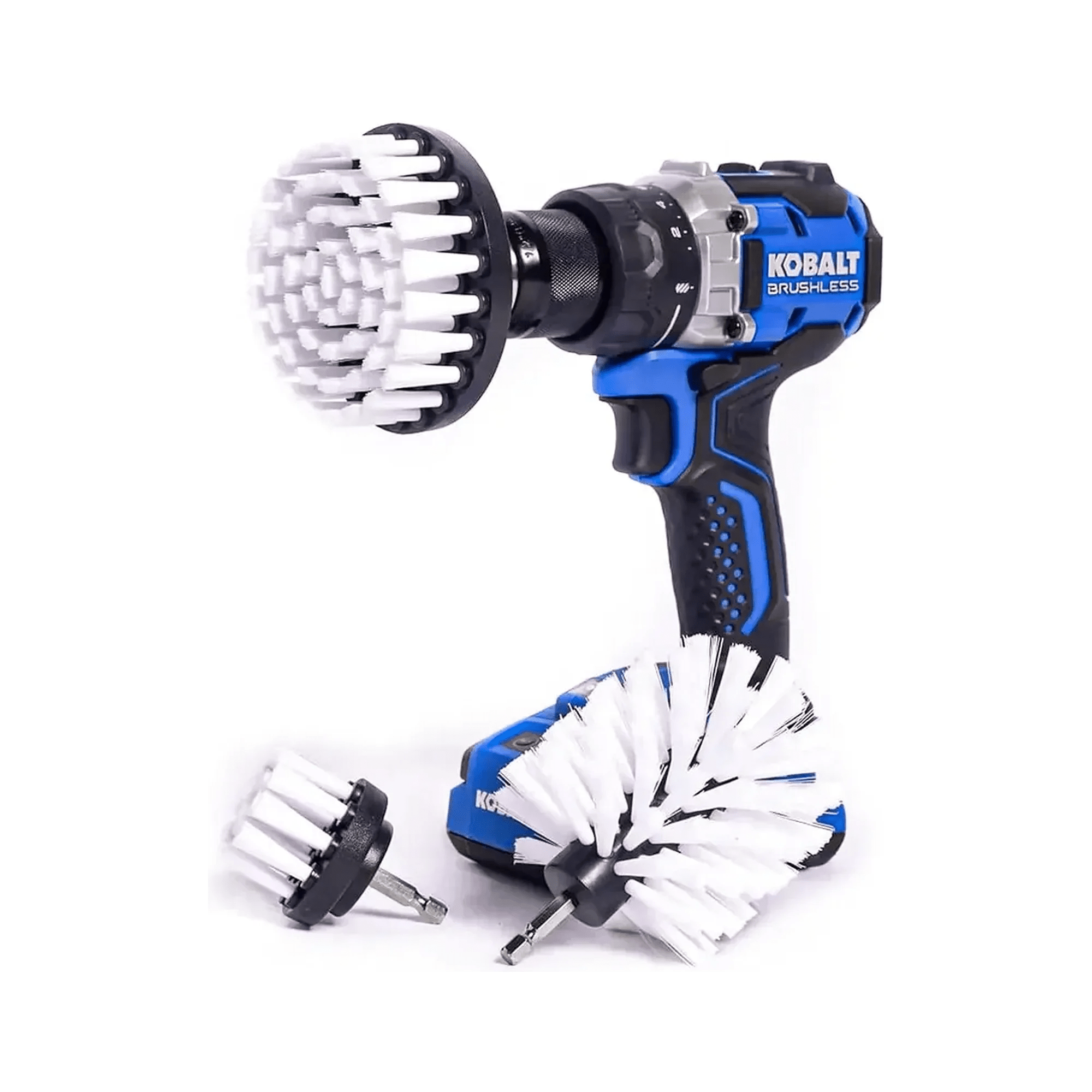 Diamond Shine Car Detailing Drill Brush & Microfiber Towel Set - Professional Grade Combo