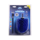 Diamond Shine 3.5" Corner Drill Brush & 6" Extension - Medium Bristle