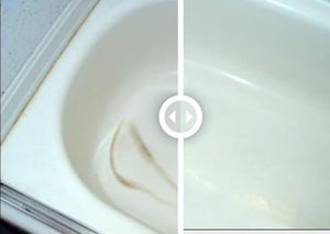 Bathtub Hard Water, Calcium, Lime Stain Remover