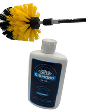 Load image into Gallery viewer, Cleaner, Scrub Brush, &amp; Extension Toilet Drill Brush Hard Water Stain Remover