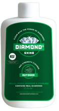 Load image into Gallery viewer, Diamond Shine BBQ Grill &amp; Outdoor Cleaner - Harness the power of diamonds to clean, polish, and rejuvenate chrome, brass, aluminum, porcelain, stainless steel, bronze, tile, and copper. Effortlessly remove rust, hard water stains, and revitalize surfaces.