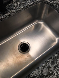 how to remove water stains from stainless steel