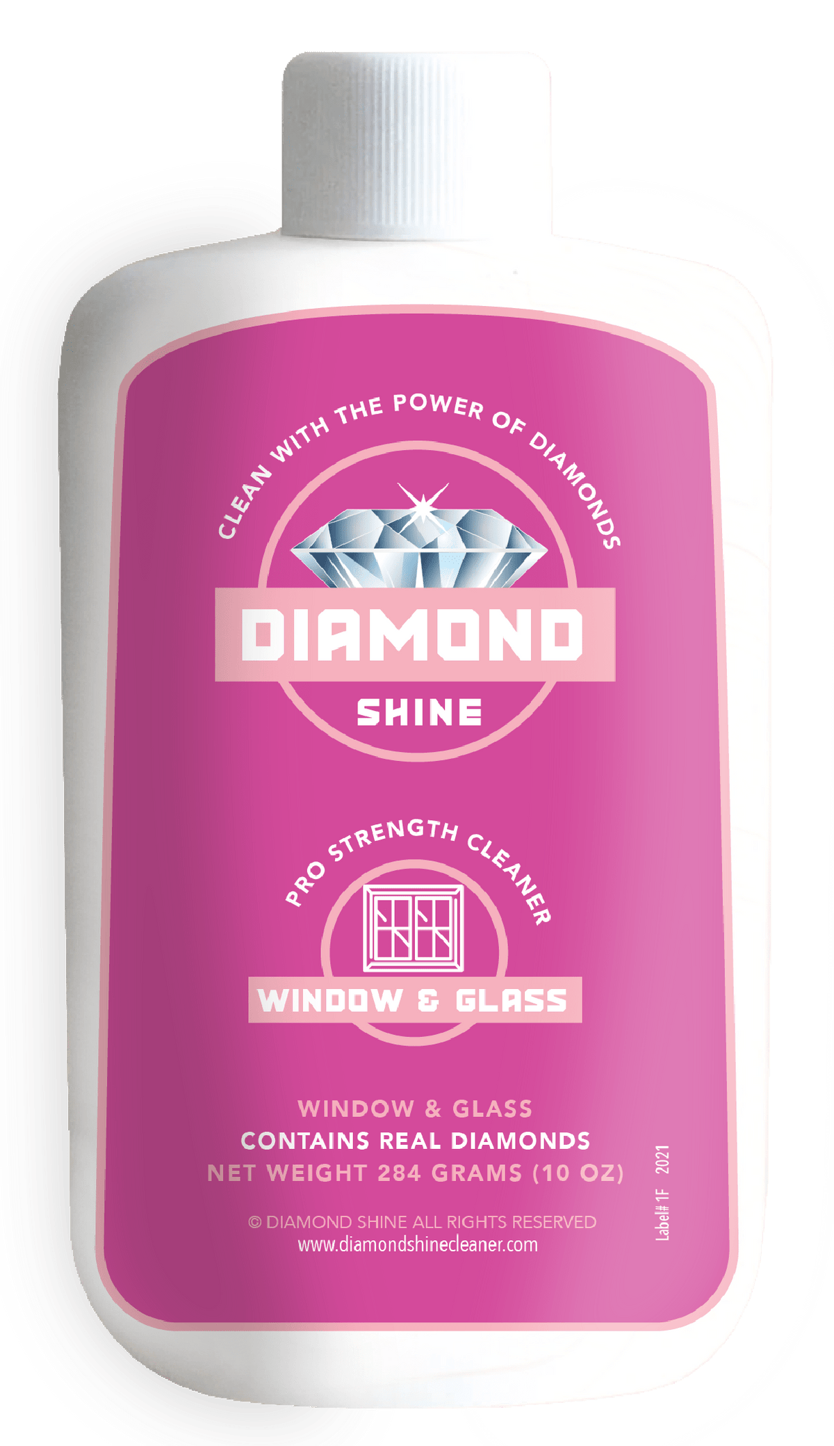 Diamond Shine Window and Glass Cleaner for spot-free glass