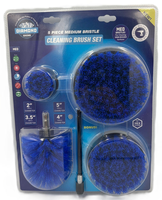 Transform Your Cleaning Routine With the Diamond Shine Drill Brush + Extension