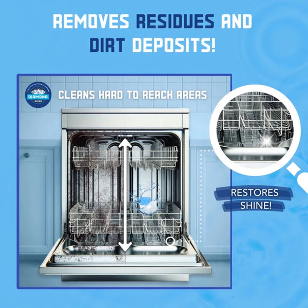 Restore Your Dishwasher’s Performance with Diamond Shine Dishwasher Tablet Cleaner
