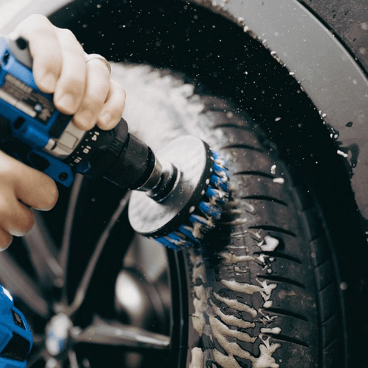 pro car detailer drill brushes