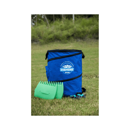 Diamond Shine 47-Gallon Collapsible Garden Bag – Heavy-Duty Reusable Yard Waste Container