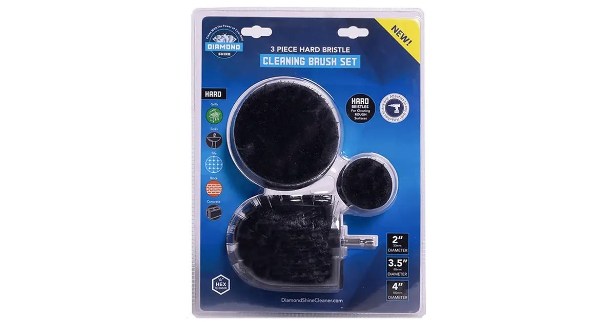Firm Drill Brush | Electric Scrubber - Diamond Shine