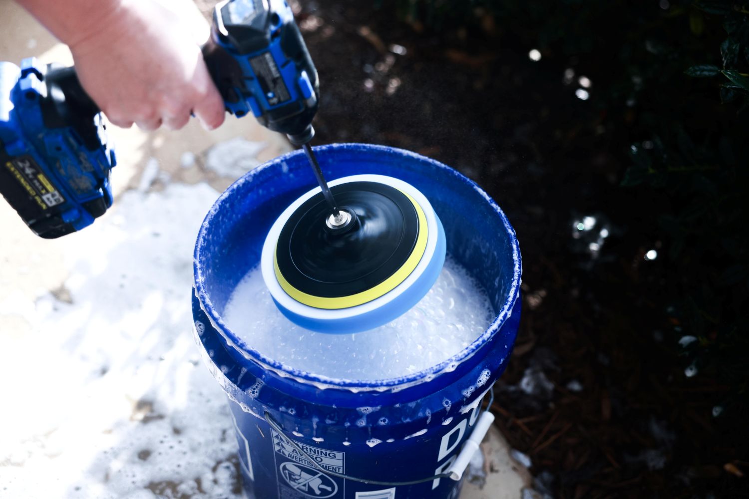 Diamond Shine 5-Piece Microfiber Drill Cleaning & Polishing Set – Drill-Powered Pads for Glass, Tile, Countertops & More