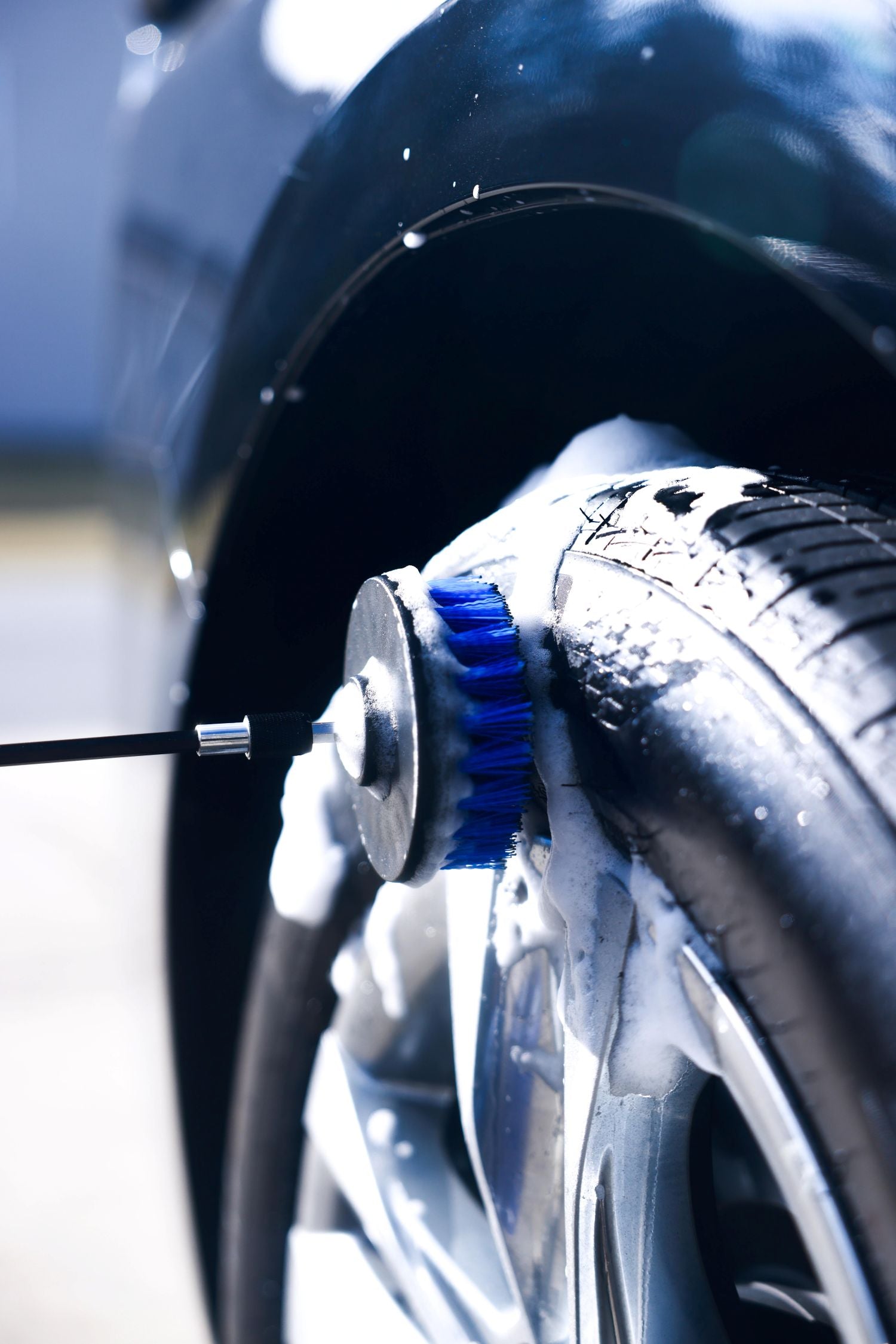 Diamond Shine Drill Brush Set – 3-Pack Medium Bristle Power Scrubber Attachments for All-Purpose Cleaning