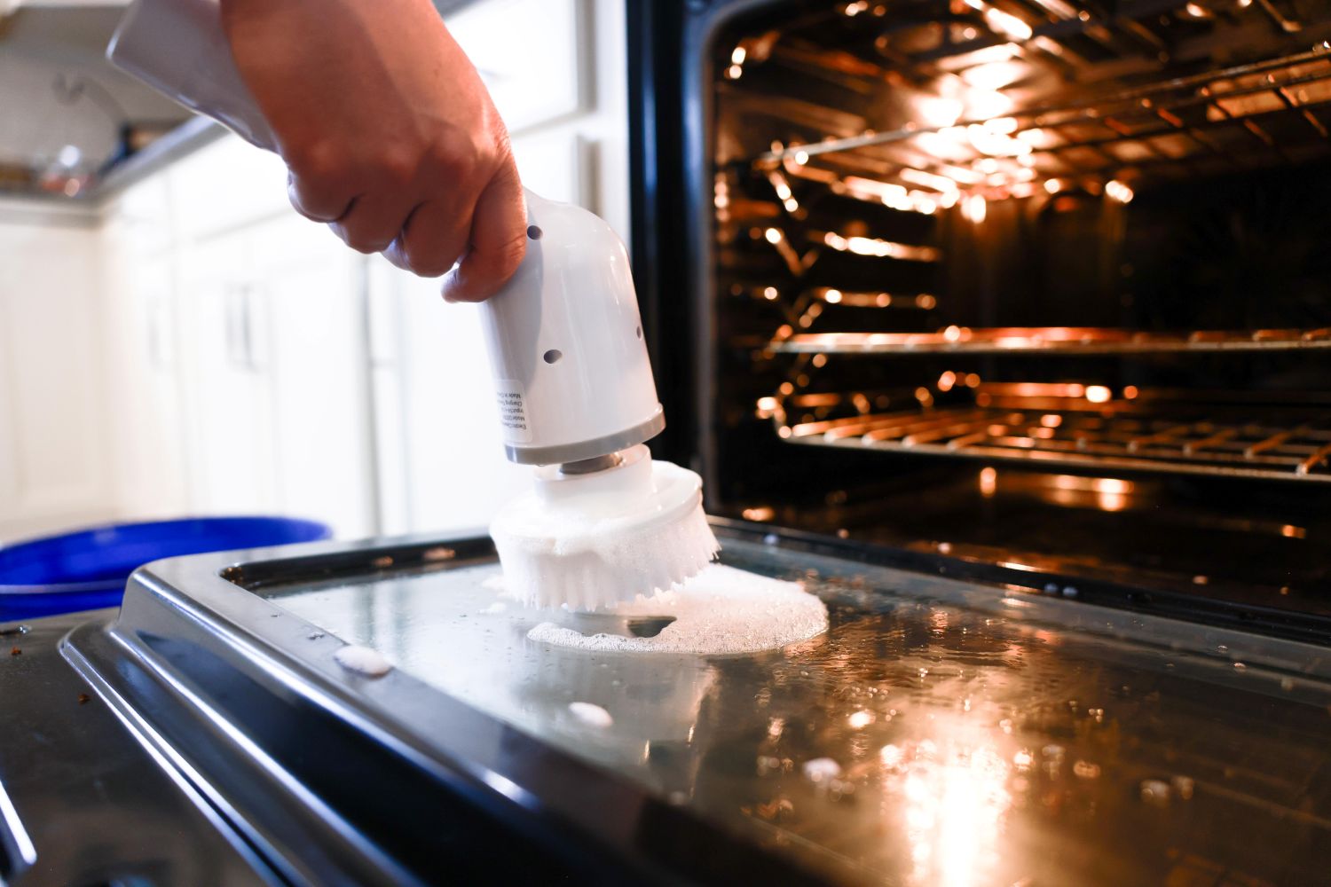 7-in-1 Rechargeable Electric Power Scrubber – Cordless Spin Scrubber for Bathroom, Tile, Grout, Tub, Shower & Kitchen Cleaning DSTB1