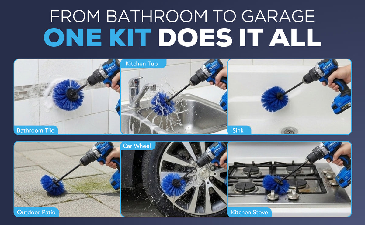 Kitchen & Bathroom Cleaning Power Pack - Complete Solution
