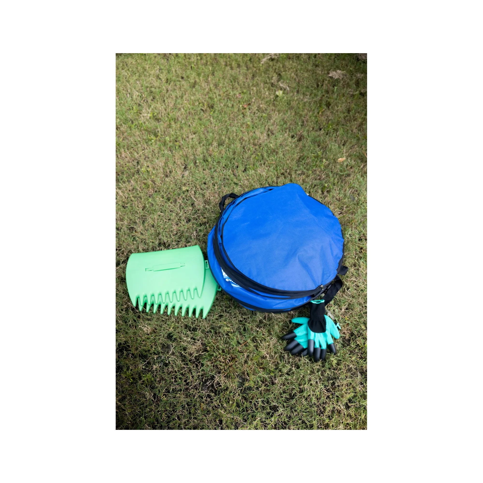 Diamond Shine 47-Gallon Collapsible Garden Bag – Heavy-Duty Reusable Yard Waste Container