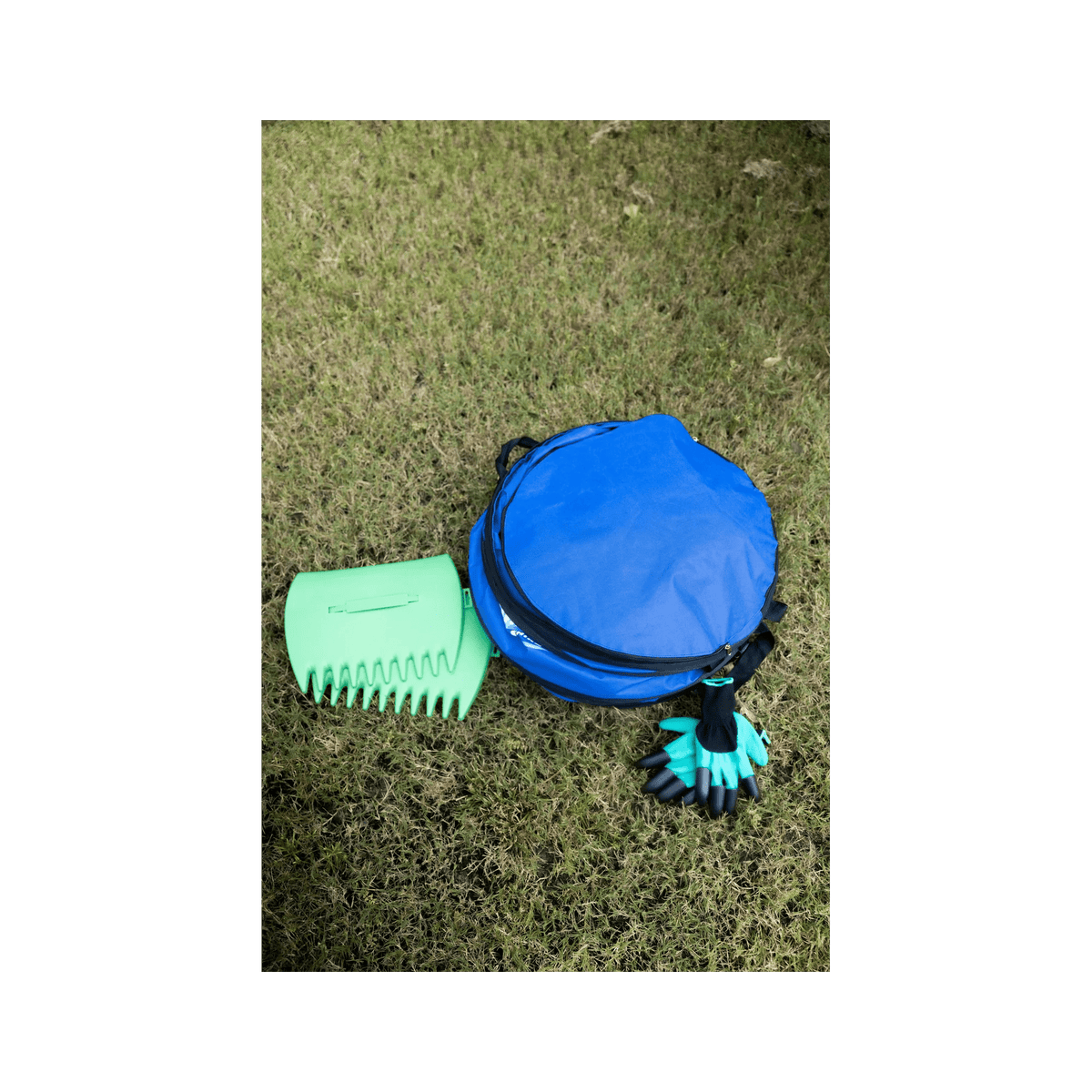 Diamond Shine 47-Gallon Collapsible Garden Bag – Heavy-Duty Reusable Yard Waste Container