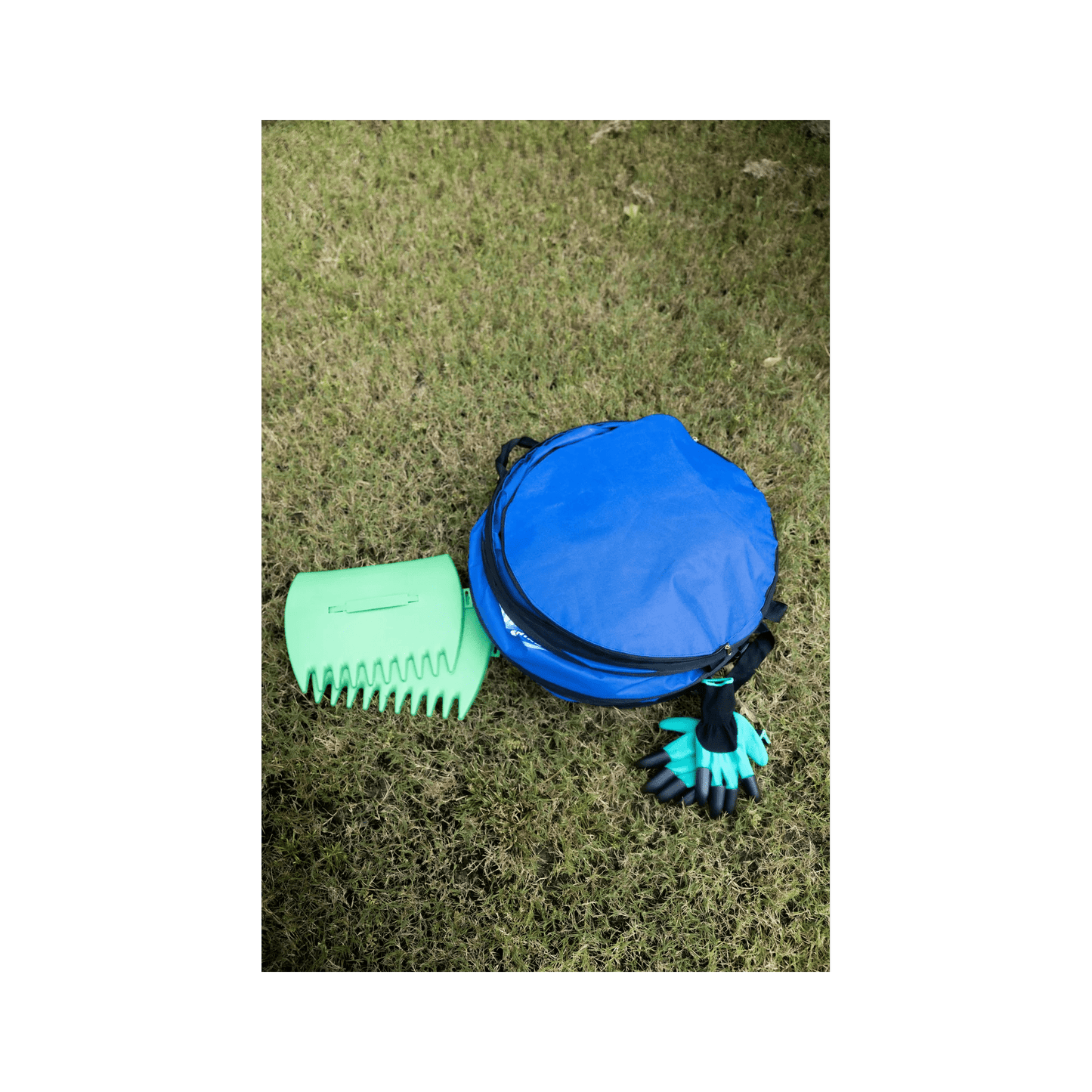 Diamond Shine 47-Gallon Collapsible Garden Bag – Heavy-Duty Reusable Yard Waste Container