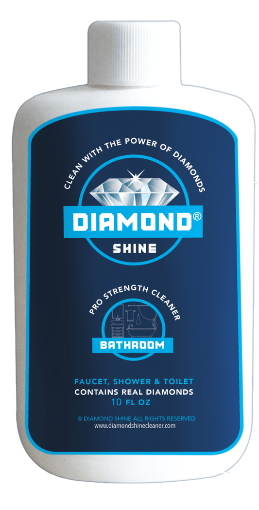 Diamond Shine Bathroom Cleaner 10oz - Hard Water Stains, Soap Scum