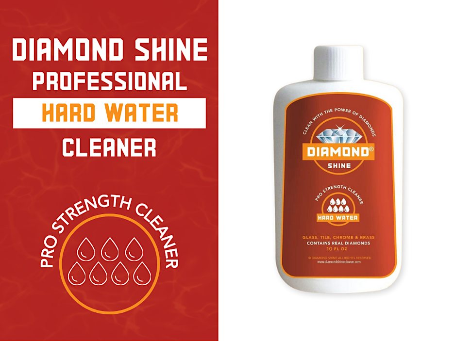 Hard Water Cleaner 10oz - Glass, Tile, Chrome, Brass