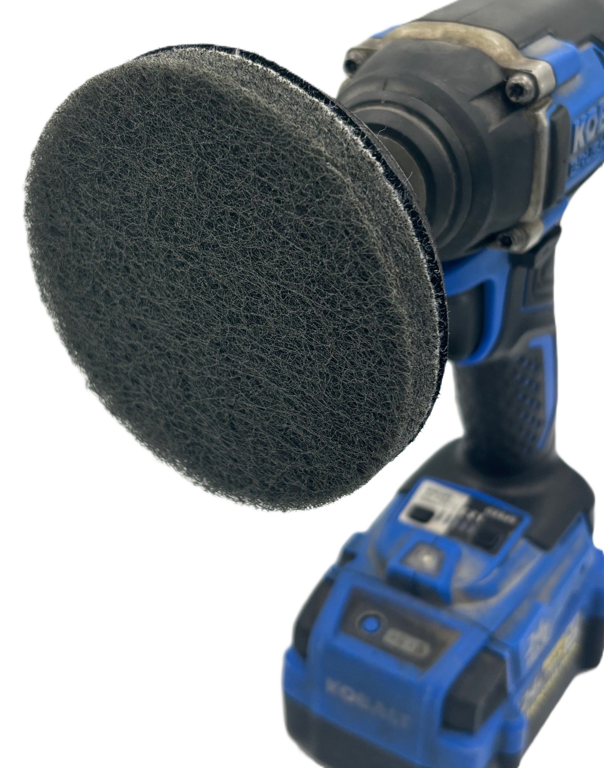 Diamond Shine 5-Piece Cleaning Scrub & Sponge Pad Set – 4” Drill Attachment Kit with Quick-Change Hex Shank – Power Scrubber Pads for Tile, Sinks, Floors, Bathrooms & Kitchen Surfaces – Hard Duty Cleaning Pads