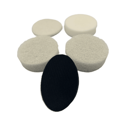 Diamond Shine 4” Cleaning Kit – 5-Piece Power Drill Scouring & Sponge Pad Set with Quick-Change Hex Shank – Heavy-Duty Scrubber Pads for Tile, Sinks, Countertops, Showers & Smooth Surfaces