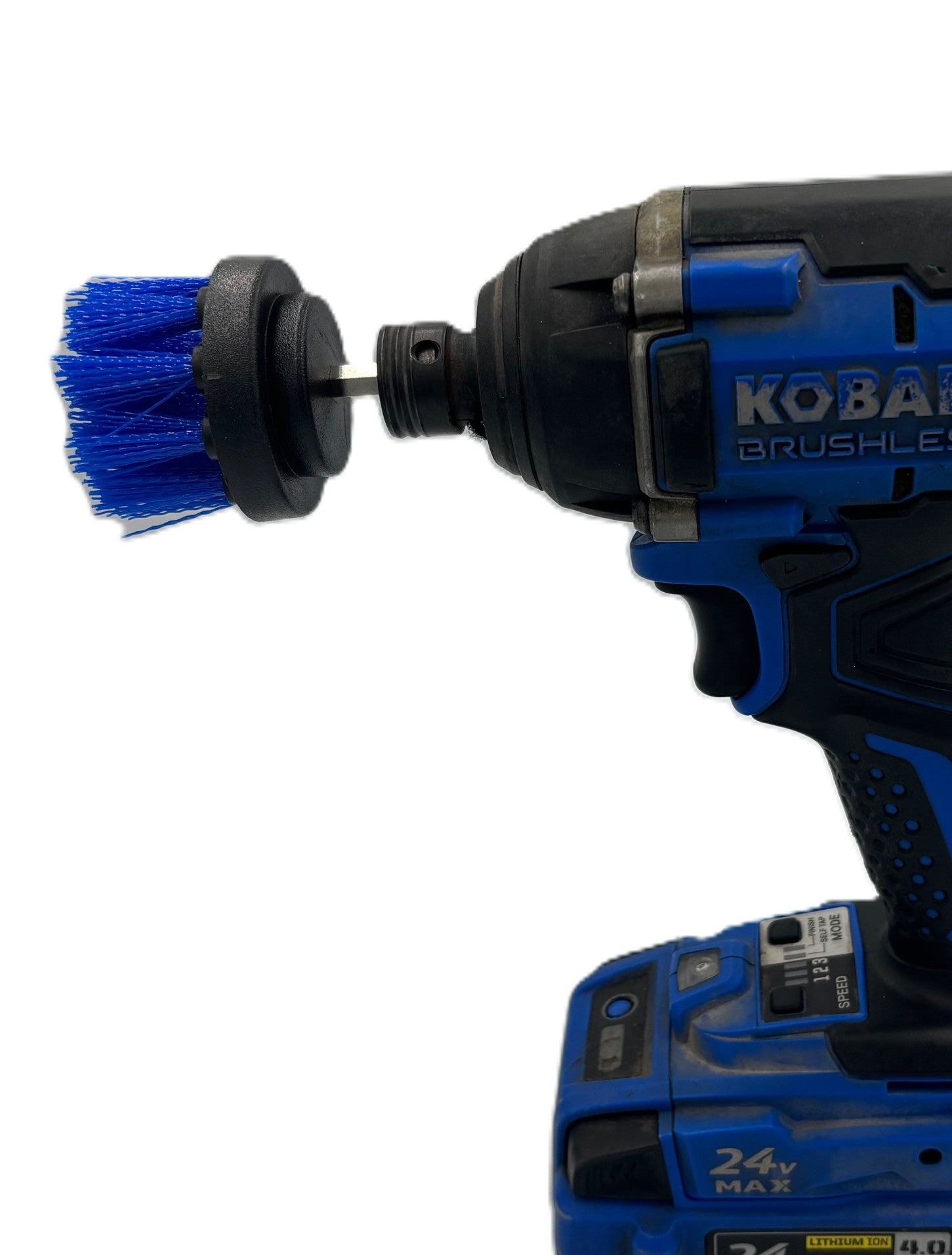 Diamond Shine 5-Piece Medium Bristle Drill Brush Cleaning Set – Power Scrubber Attachments for Tile, Grout, Sinks, Tubs, Carpets, and Outdoor Surfaces – Fits All Drills – Includes 6