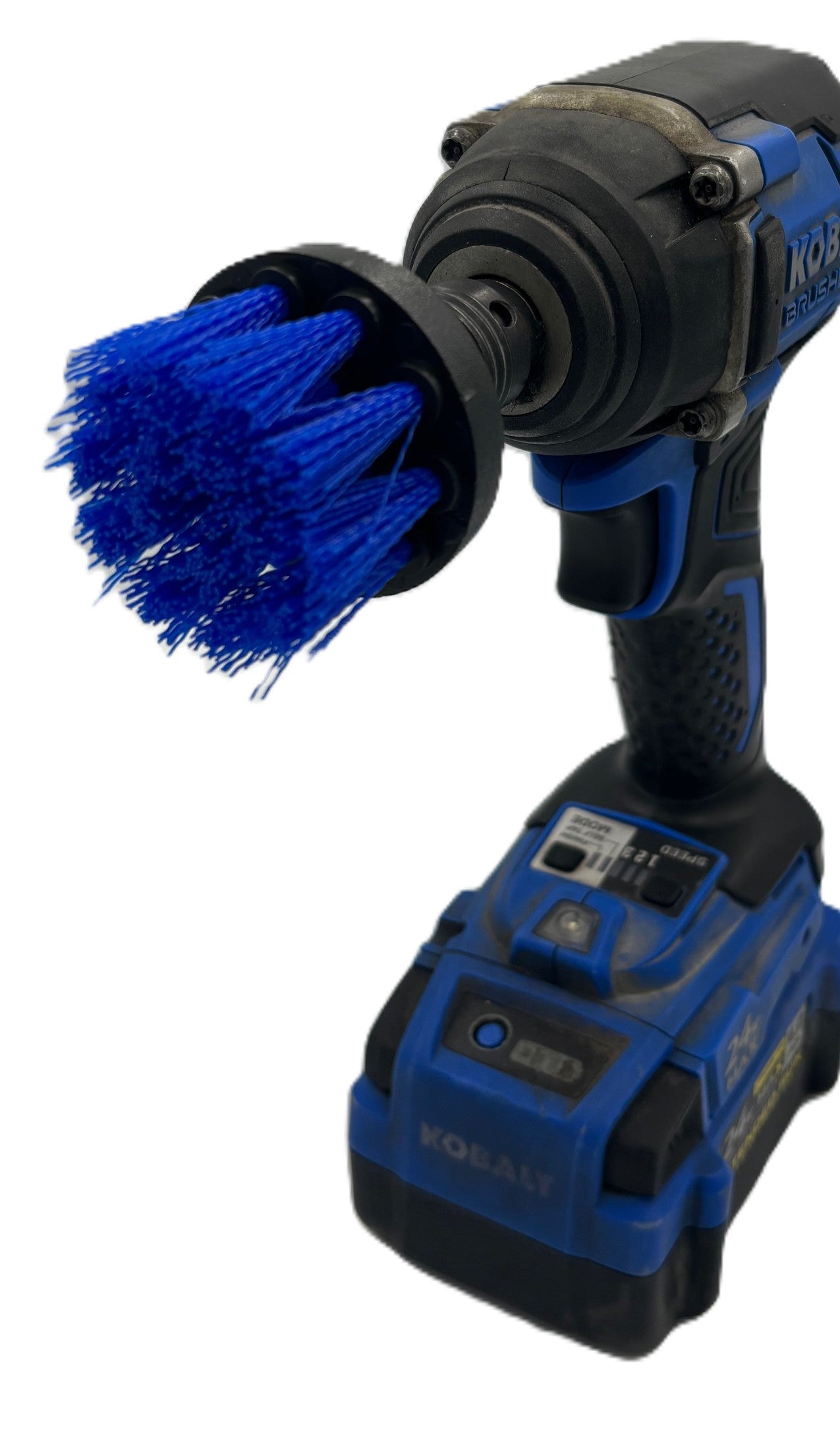 Diamond Shine 5-Piece Medium Bristle Drill Brush Cleaning Set – Power Scrubber Attachments for Tile, Grout, Sinks, Tubs, Carpets, and Outdoor Surfaces – Fits All Drills – Includes 6