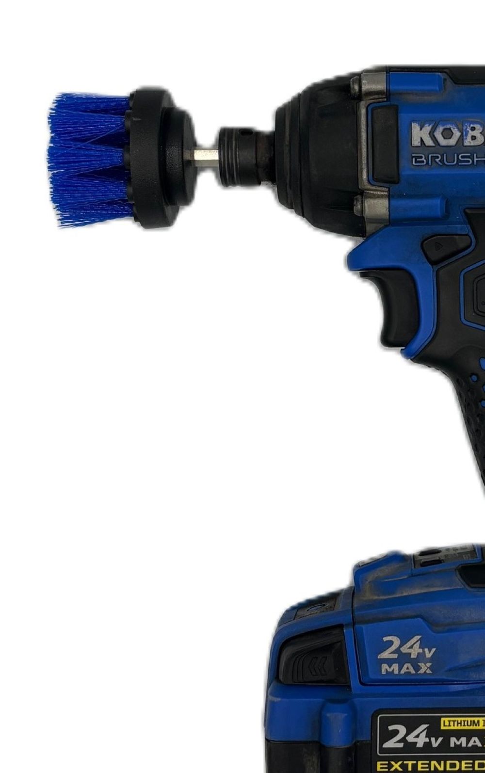 Diamond Shine 5-Piece Medium Bristle Drill Brush Cleaning Set – Power Scrubber Attachments for Tile, Grout, Sinks, Tubs, Carpets, and Outdoor Surfaces – Fits All Drills – Includes 6