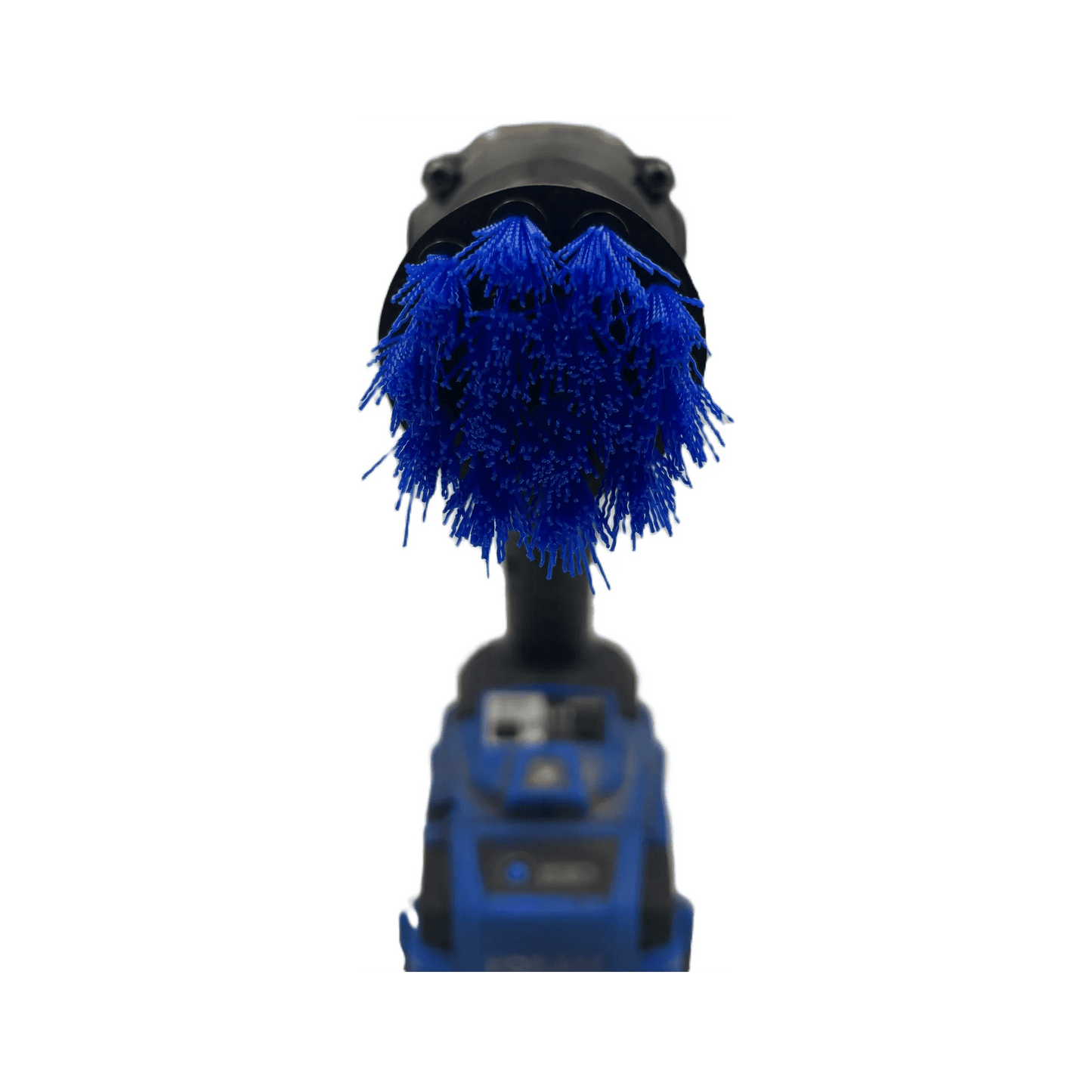 Diamond Shine 5-Piece Medium Bristle Drill Brush Cleaning Set – Power Scrubber Attachments for Tile, Grout, Sinks, Tubs, Carpets, and Outdoor Surfaces – Fits All Drills – Includes 6" Extension Rod