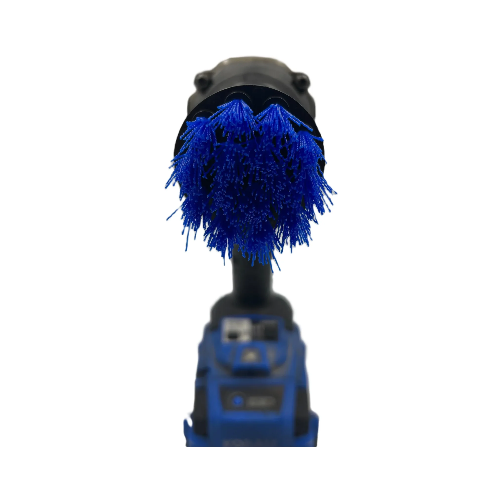 Diamond Shine 5-Piece Medium Bristle Drill Brush Cleaning Set – Power Scrubber Attachments for Tile, Grout, Sinks, Tubs, Carpets, and Outdoor Surfaces – Fits All Drills – Includes 6