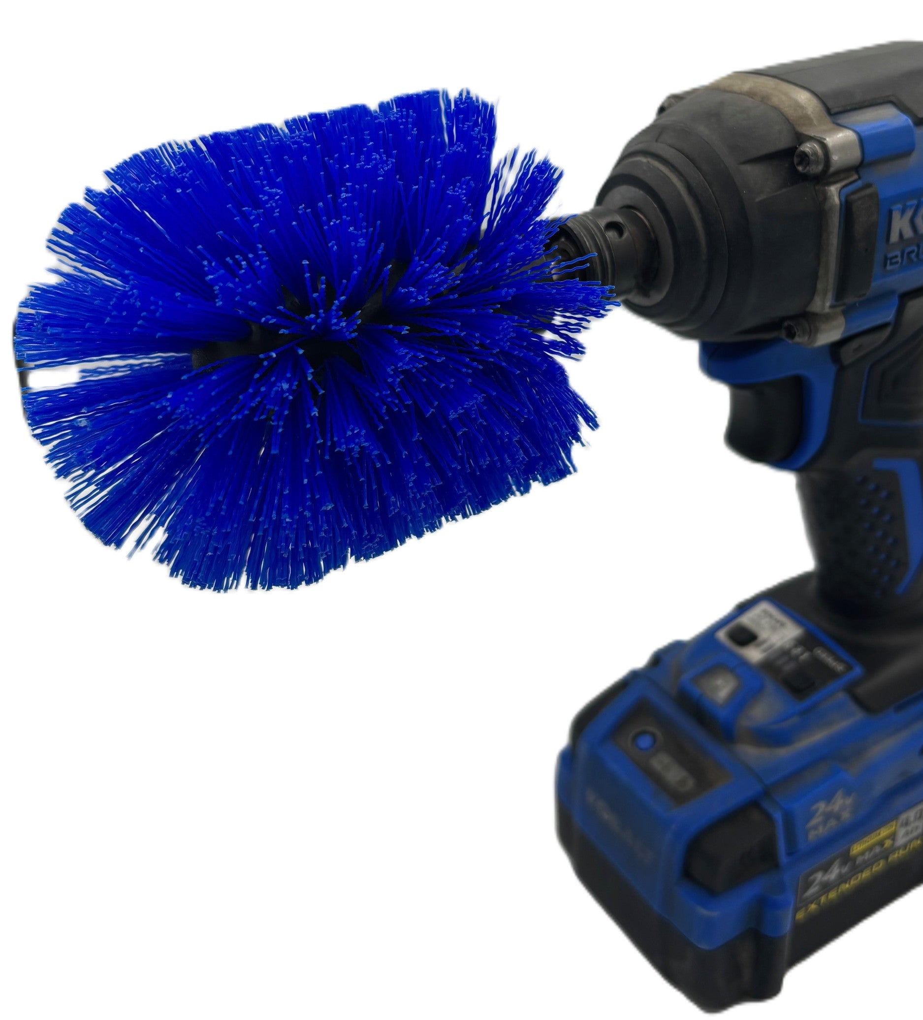 Diamond Shine 5-Piece Medium Bristle Drill Brush Cleaning Set – Power Scrubber Attachments for Tile, Grout, Sinks, Tubs, Carpets, and Outdoor Surfaces – Fits All Drills – Includes 6