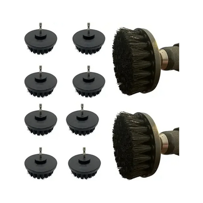 Diamond Shine Bulk 4" Drill Cleaning Brush Attachment, 10-Pack