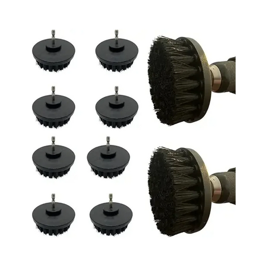 Diamond Shine Bulk 4" Drill Cleaning Brush Attachment, 10-Pack