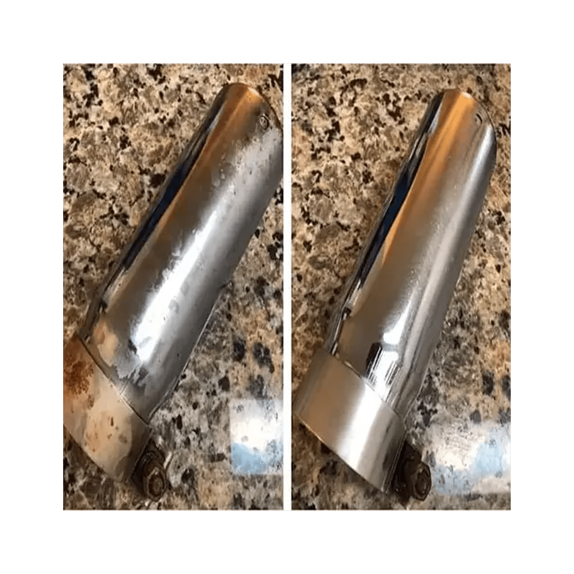 Chrome tailpipe polisher