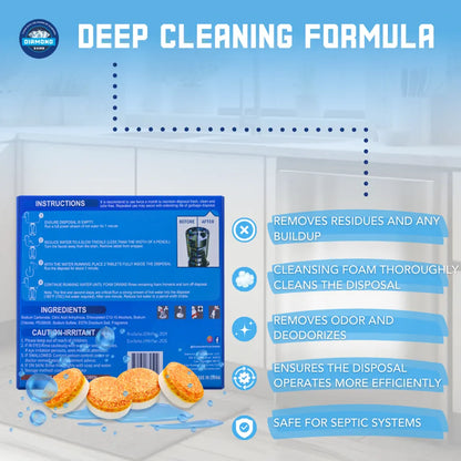 deep cleaning garbage disposal formula