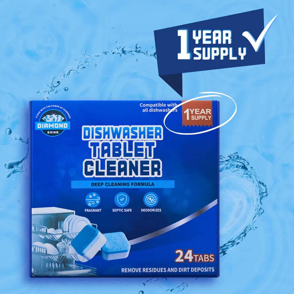 dishwasher cleaner 1 year supply