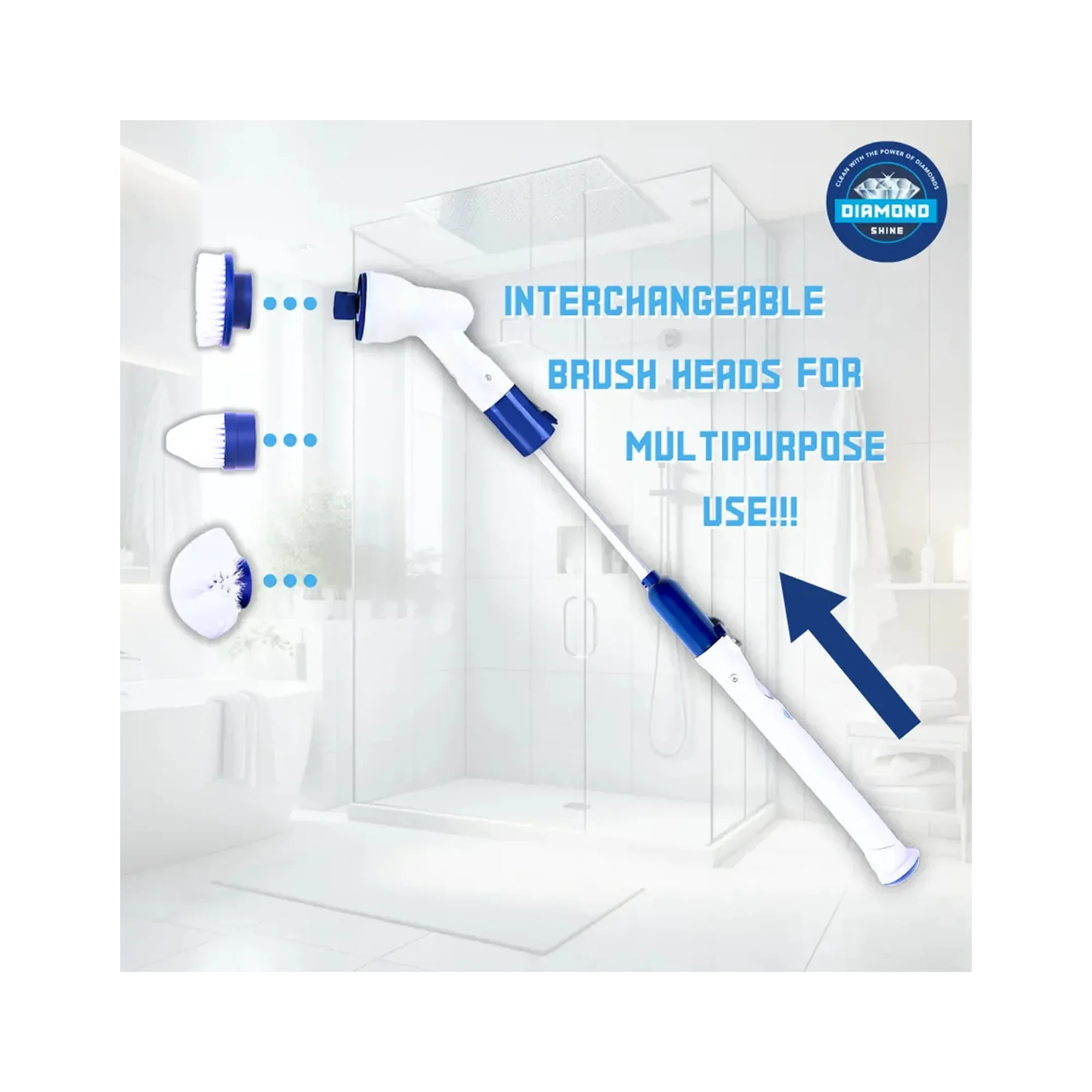 Diamond Shine Power Scrubber - Best Selling Electric Scrubber
