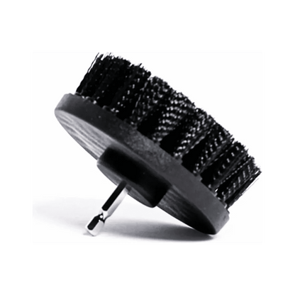 Diamond Shine Drill Brush Set – 3-Pack Hard Bristle Power Scrubber Attachments for Cleaning