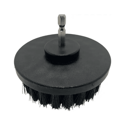 Diamond Shine 5" Drill Brush Attachment & 6" Extension - Firm Bristle