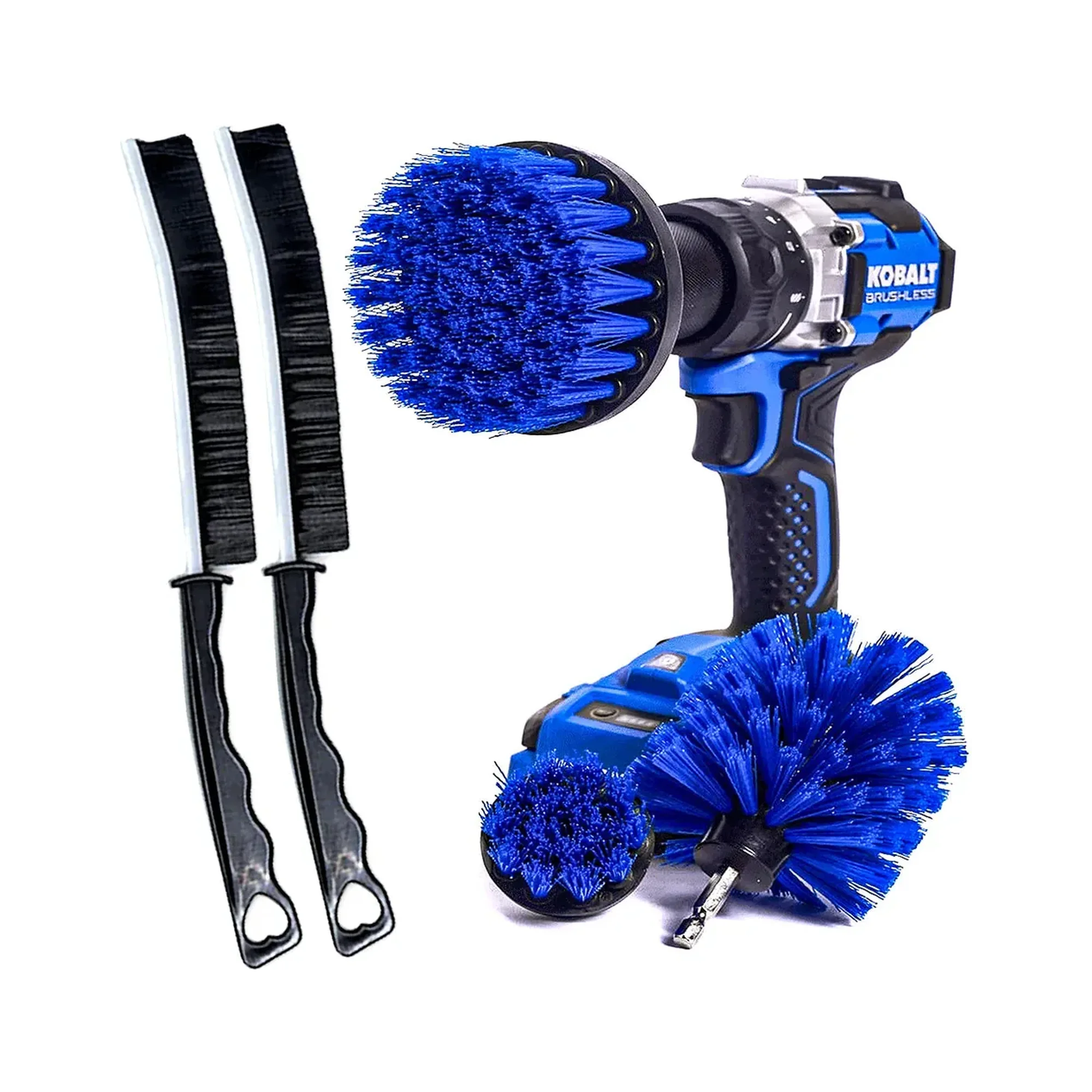 Diamond Shine 5-Piece Ultimate Tile Grout Scrubbing Brush Set